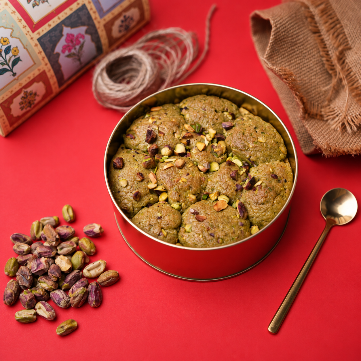 Kunafa Cookie Tin