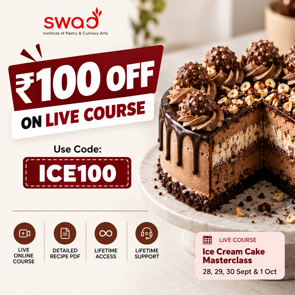 100 Off PopUp