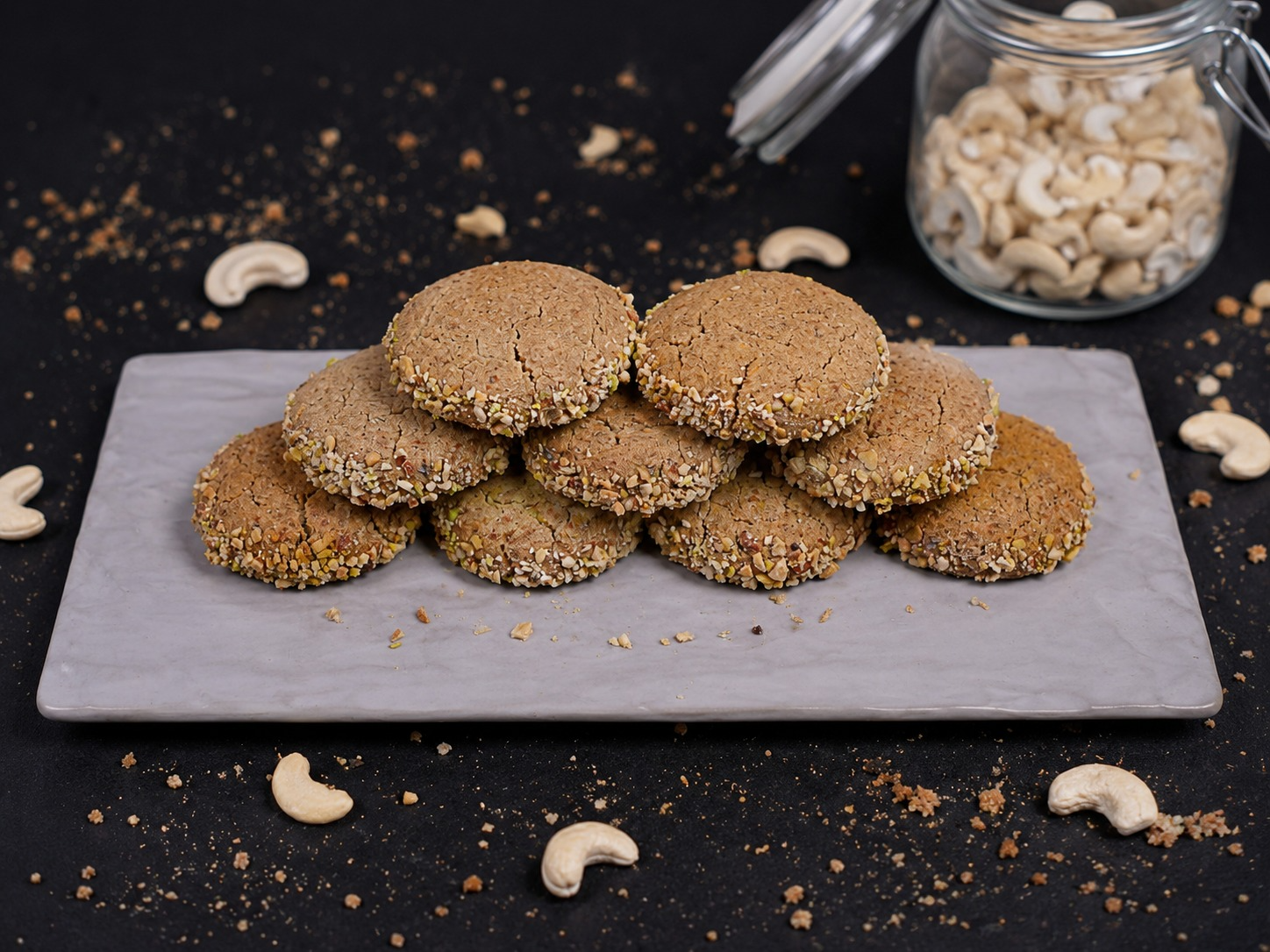 Millet Orange Zest Cookies