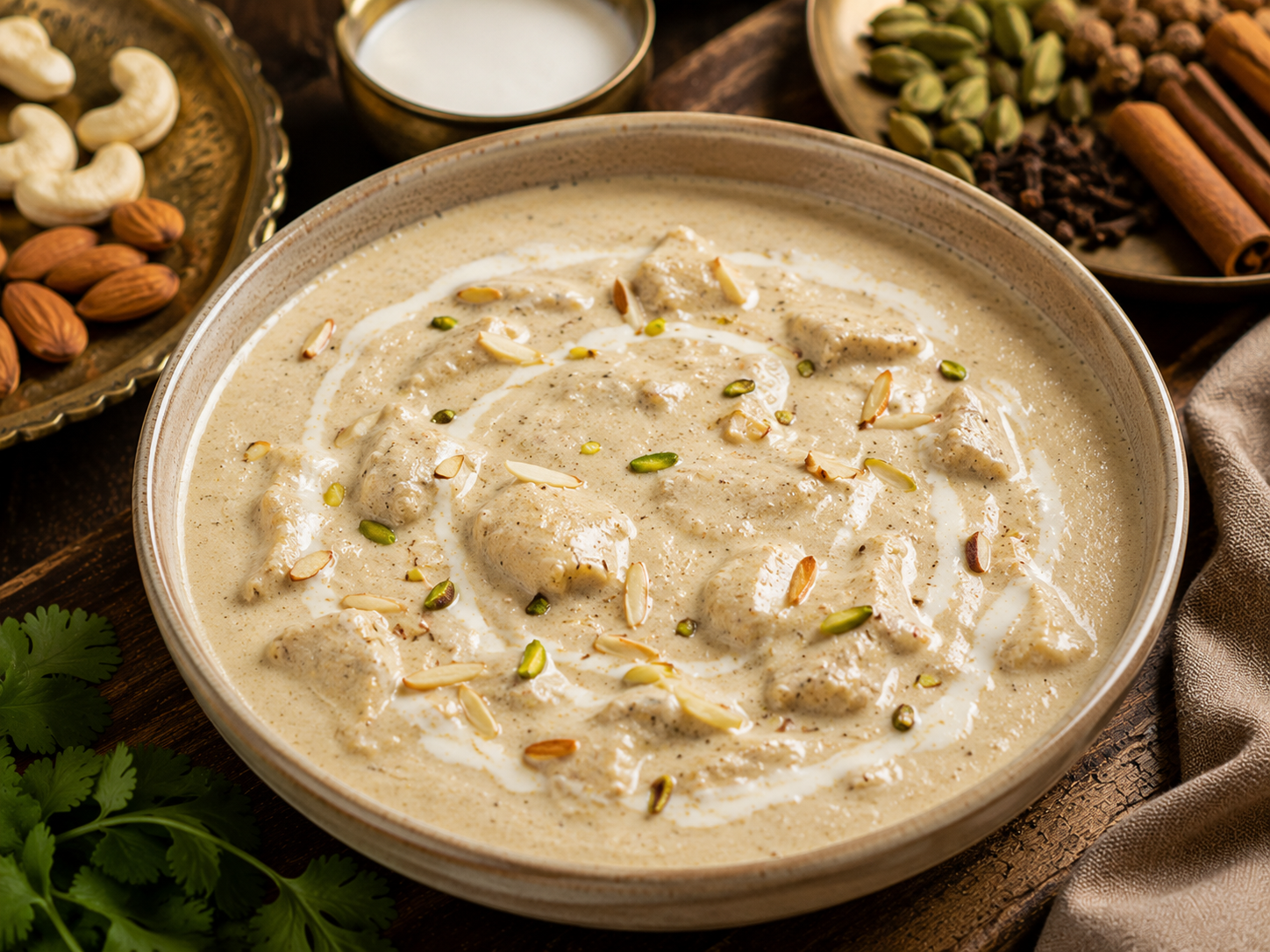 Shahi White Korma Gravy