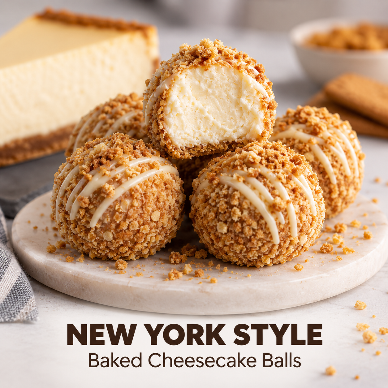 Biscoff Cheesecake Balls