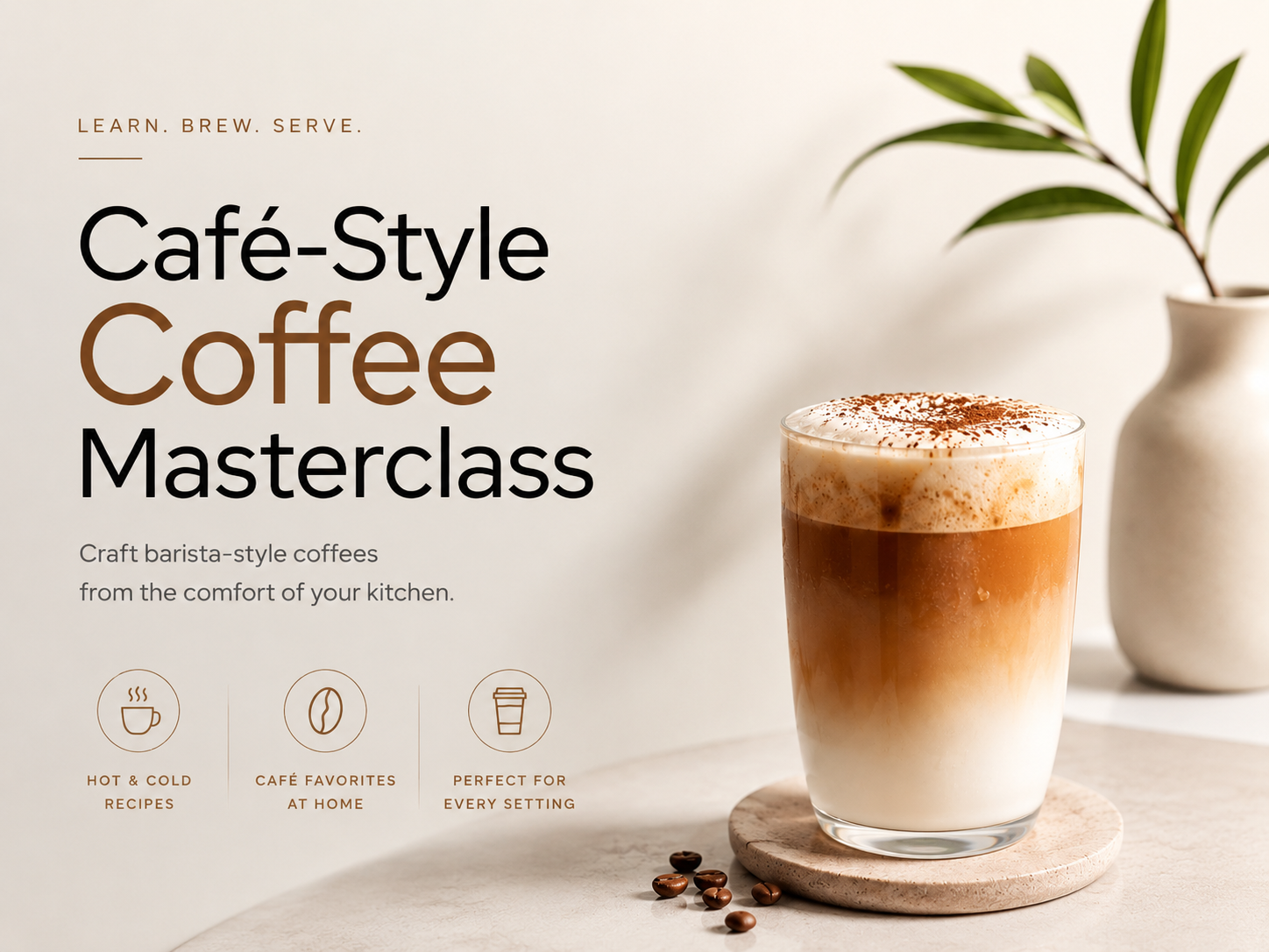 Café-style coffee workshop