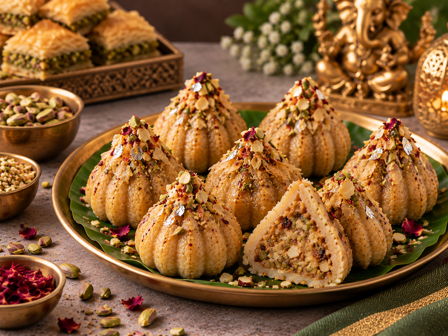 Baklava Mava Modak