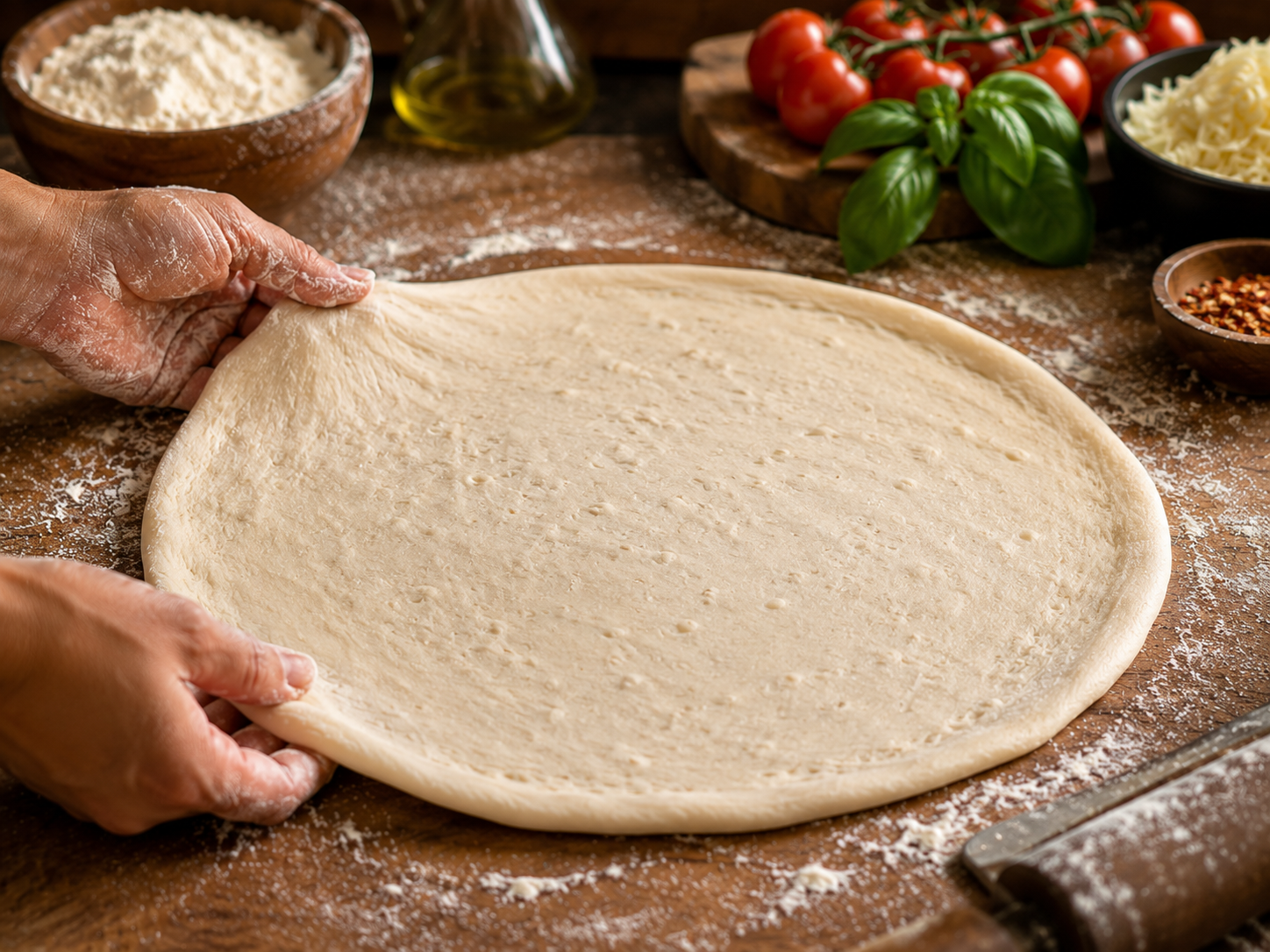 Thin Crust Pizza Dough