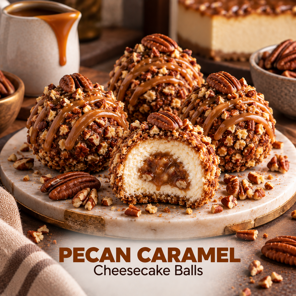 Macchiato Cheesecake Balls