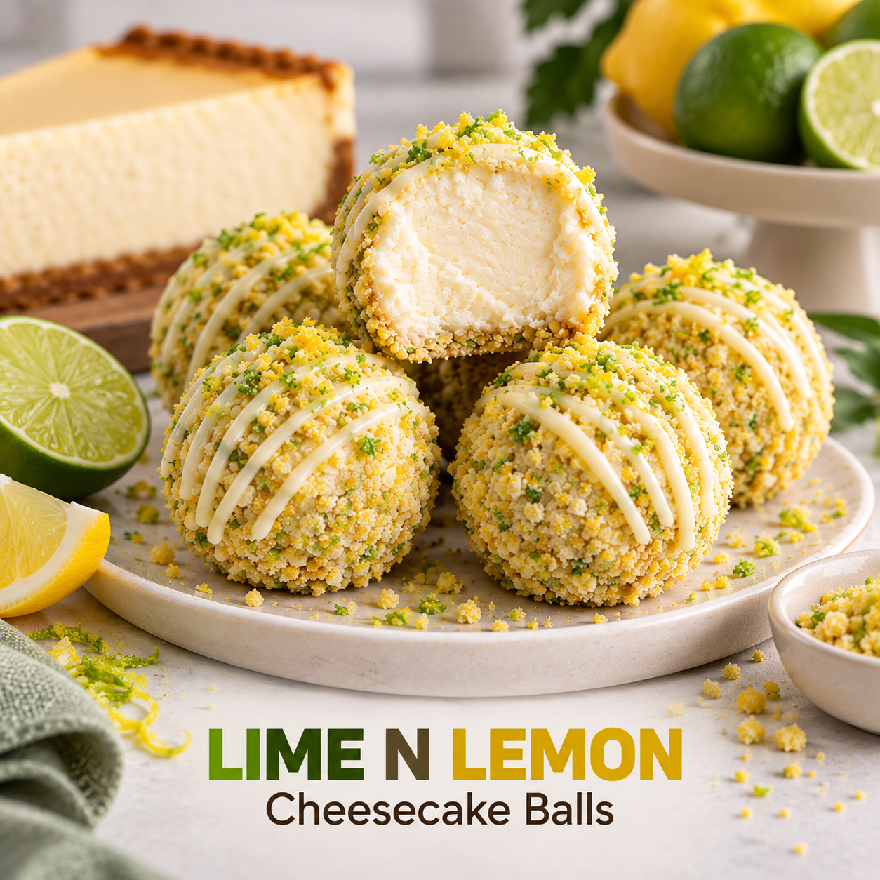Chocolate Orange Cheesecake Balls
