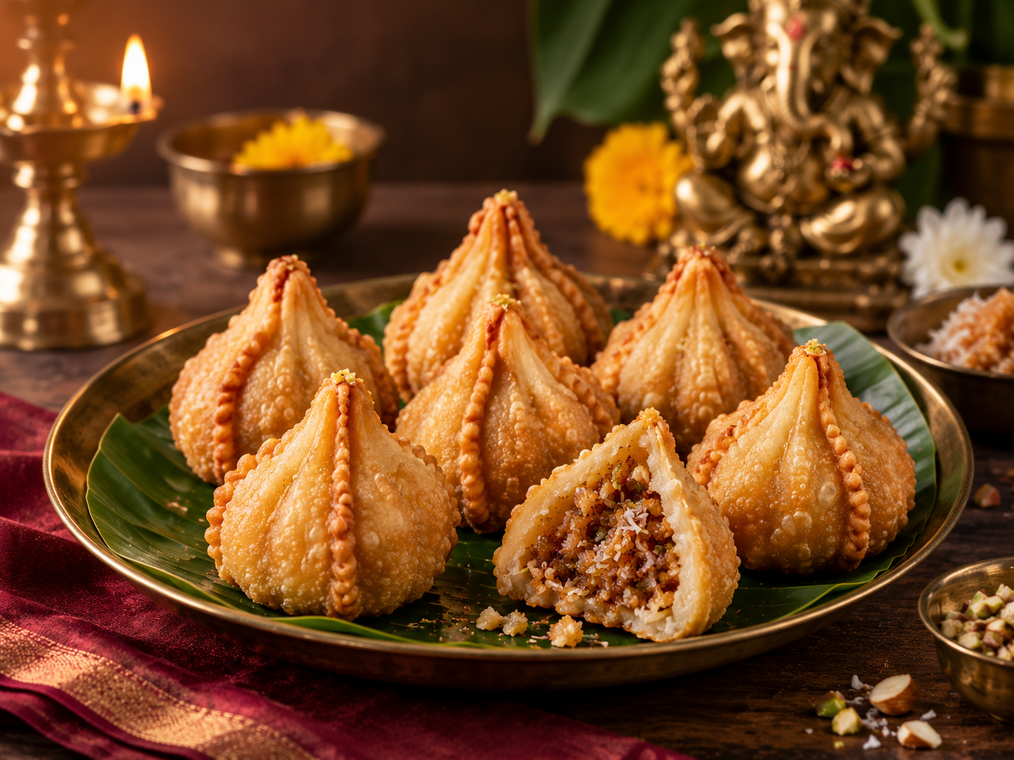 Fried Modak