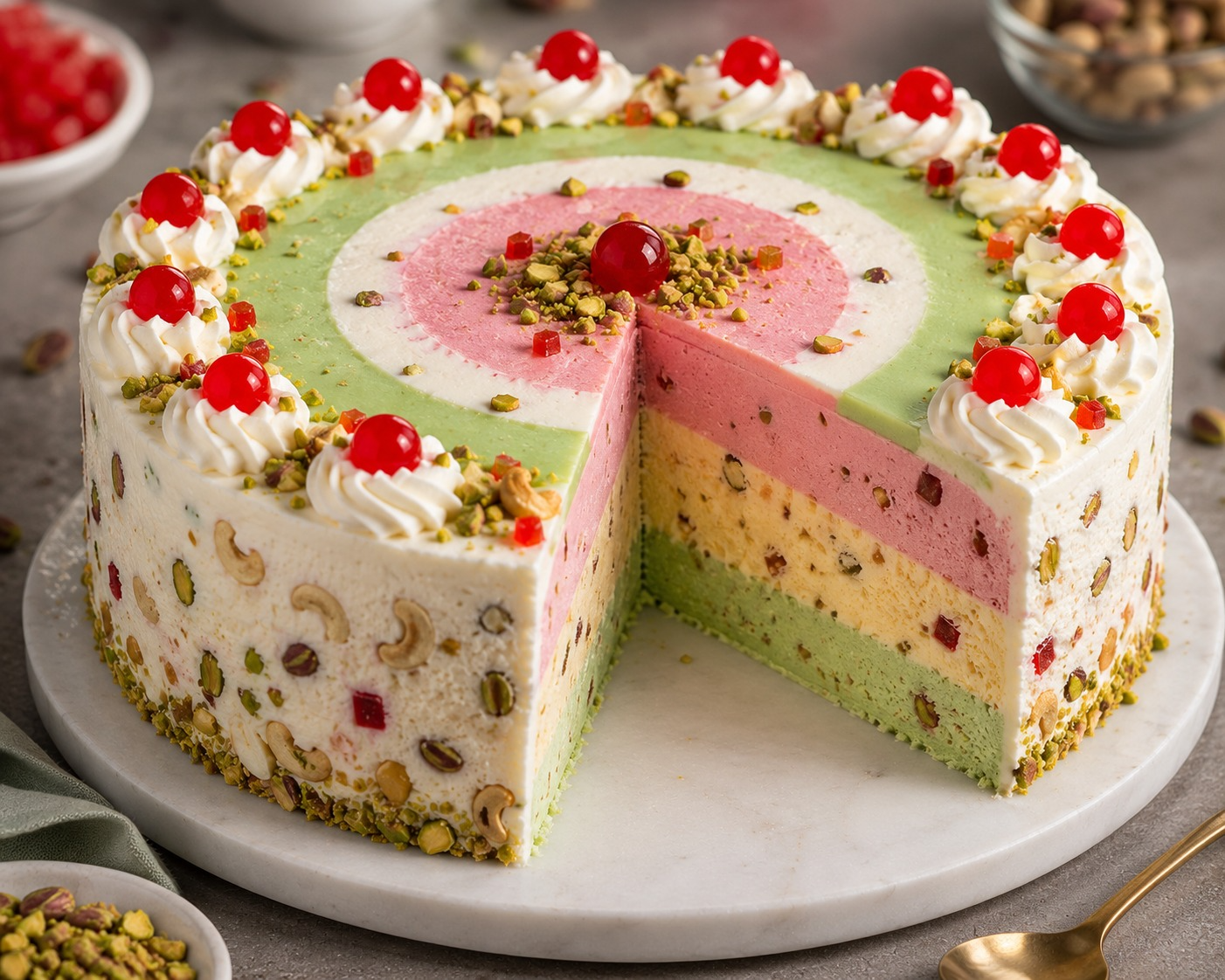 OG Cassata Ice Cream Cake
