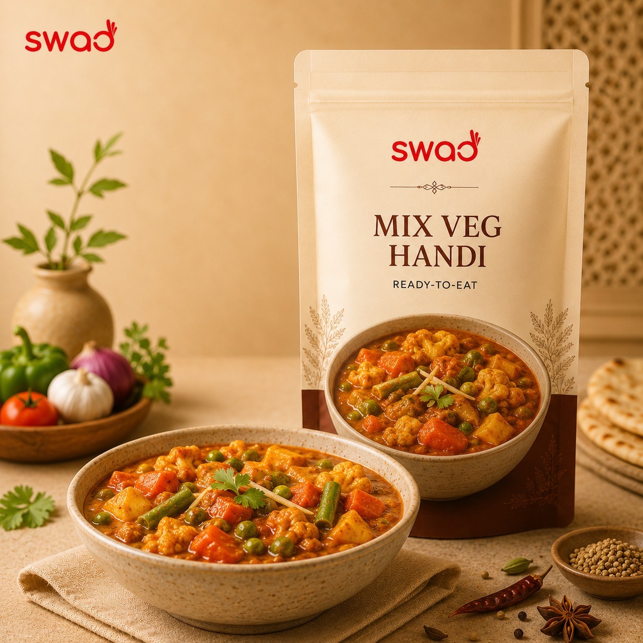Mix Veg Handi